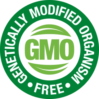 Javacept non-GMO formula quality badge